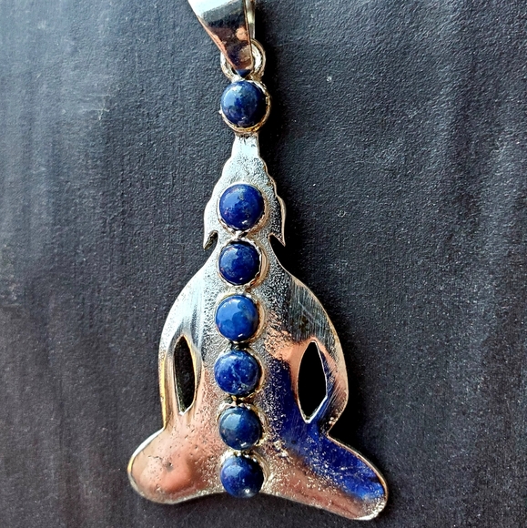 New Lapis Lazuli Buddha Chakra Pendant. - Picture 7 of 7